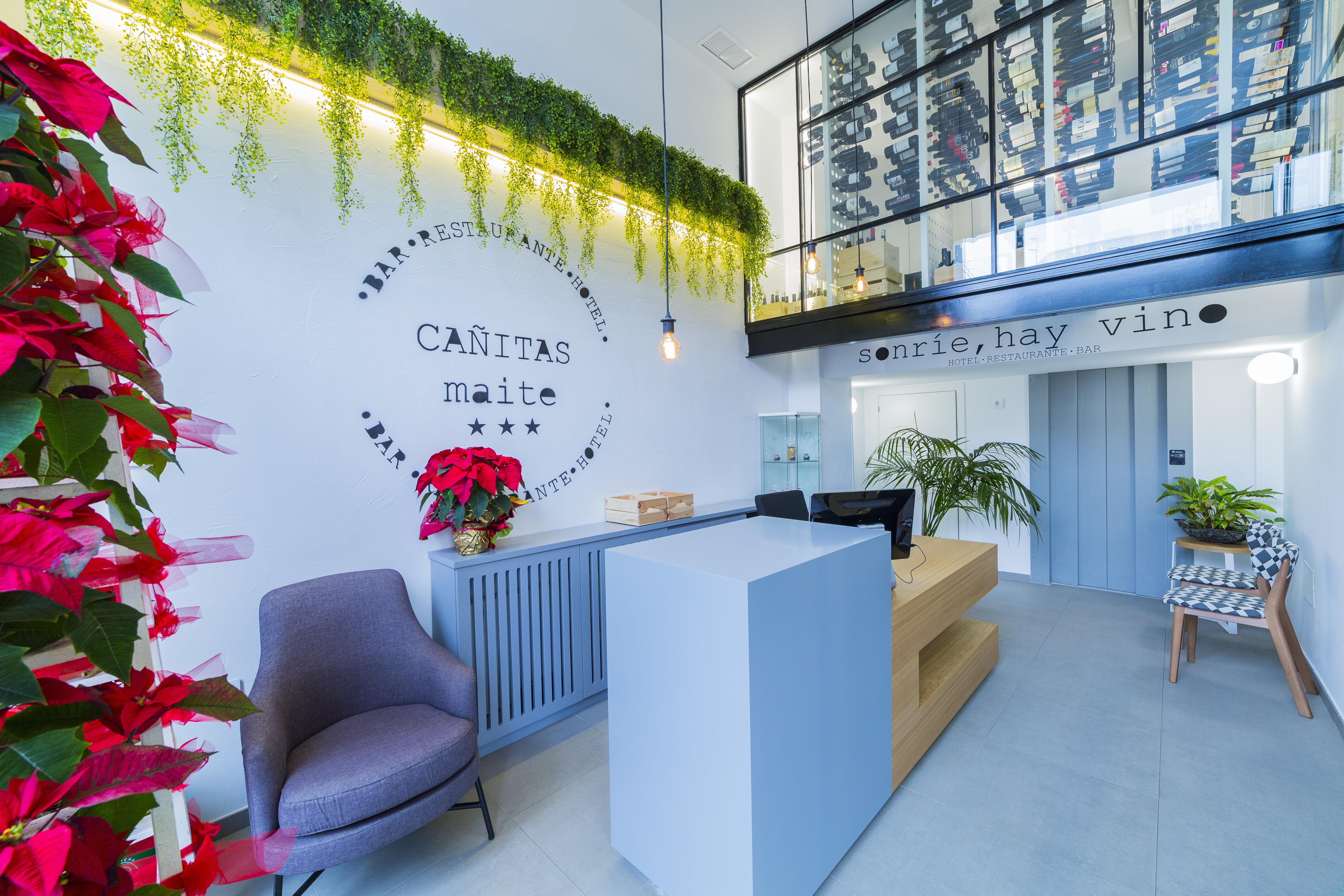 Hospedium Hotel Canitas Maite Gastronomico カサス・イバーニェス エクステリア 写真